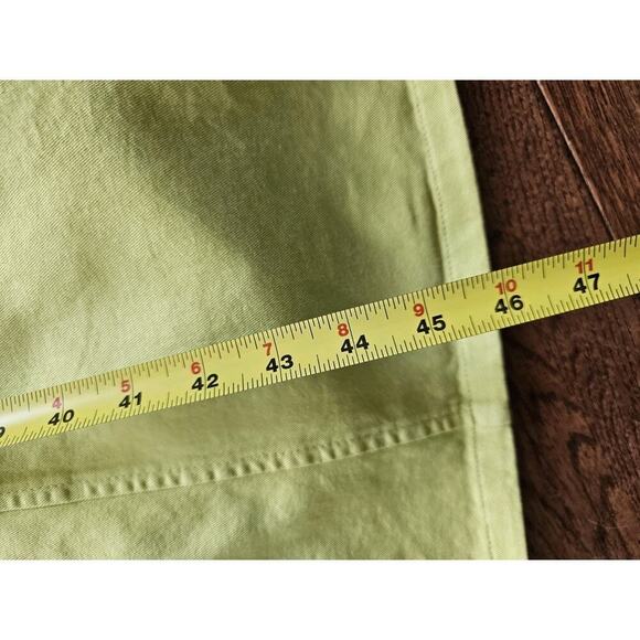 Dare To Dress Vintage Lime Green Shift Dress Size 9 Y2K Made in USA - Picture 3 of 15